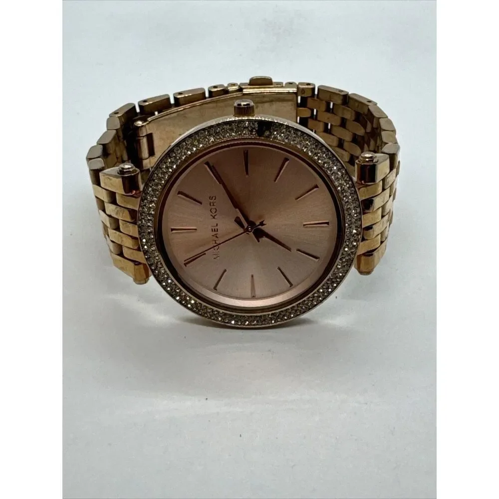Michael Kors Darci MK3192 Women Rose Gold Analog Dial Quartz Wrist Watch JNA428